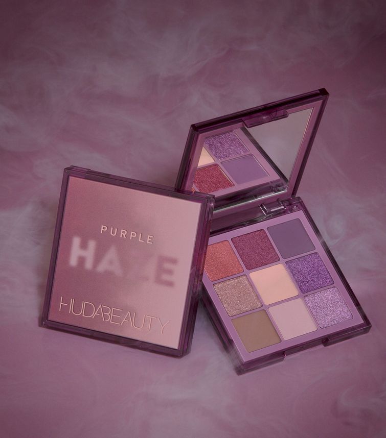 پالت سایه چشم هدی بیوتی مدل Purple Haze | ترکیب بنفش‌های خیره‌کننده برای آرایشی خاص