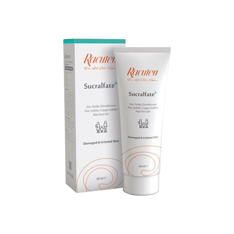 کرم ترمیم کننده راکوتن مدل +Sucralfate حجم ۴۰ میل | بازسازی سریع پوست آسیب‌دیده
