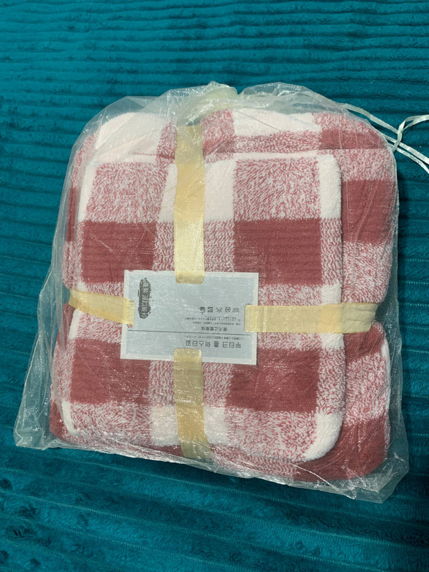 ست حوله چهارخانه (حمام و صورت)