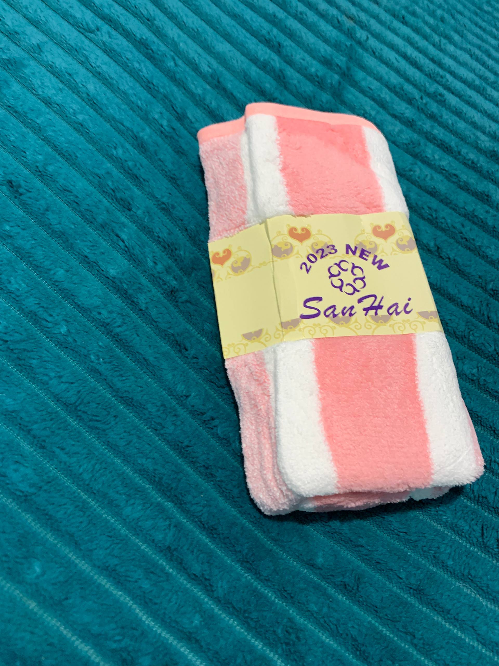 حوله دست و صورت راه‌راه نرم و لطیف | مناسب استفاده روزانه