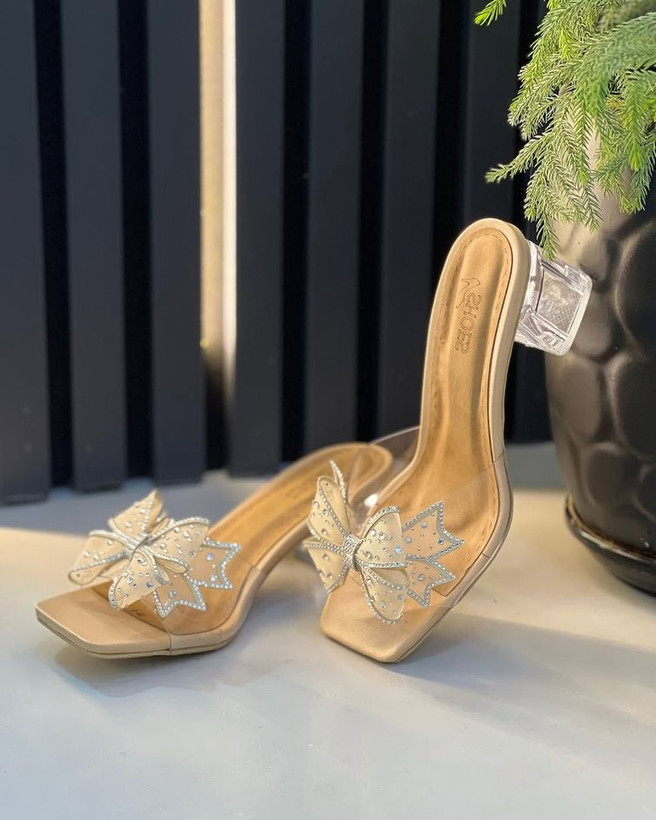 صندل زنانه طلقی پاپیونی