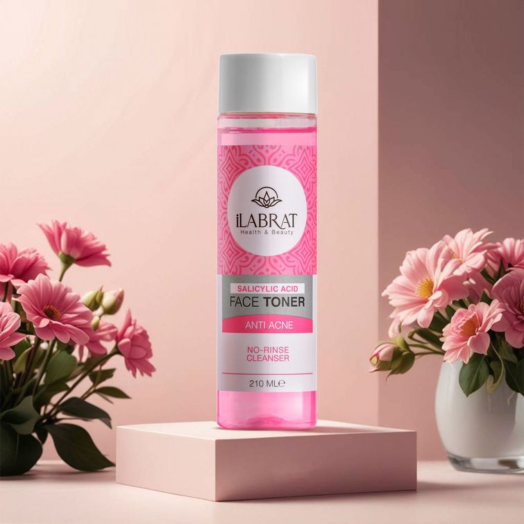 تونر صورت سالیسیلیک اسید ایلابرت مخصوص پوست چرب