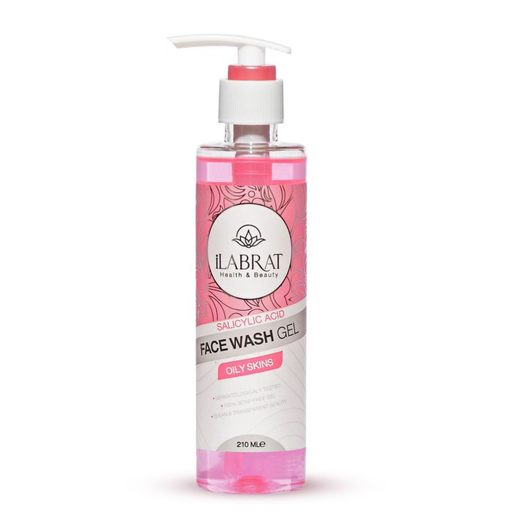 ژل شستشوی صورت سالیسیلیک اسید ایلابرت مخصوص پوست چرب و مستعد جوش