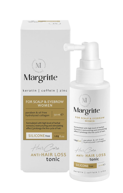 تونیک تقویت کننده موی بانوان مارگریت حجم ۵۰ میلیلیتر
