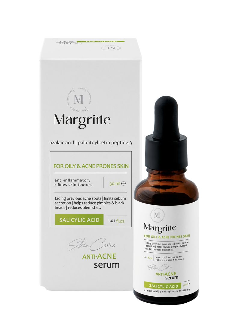 سرم آنتی آکنه مارگریت حجم ۳۰ میلی‌لیتر