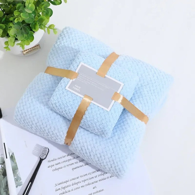 حوله ست سوزنی ساده (حوله حمام و صورت)