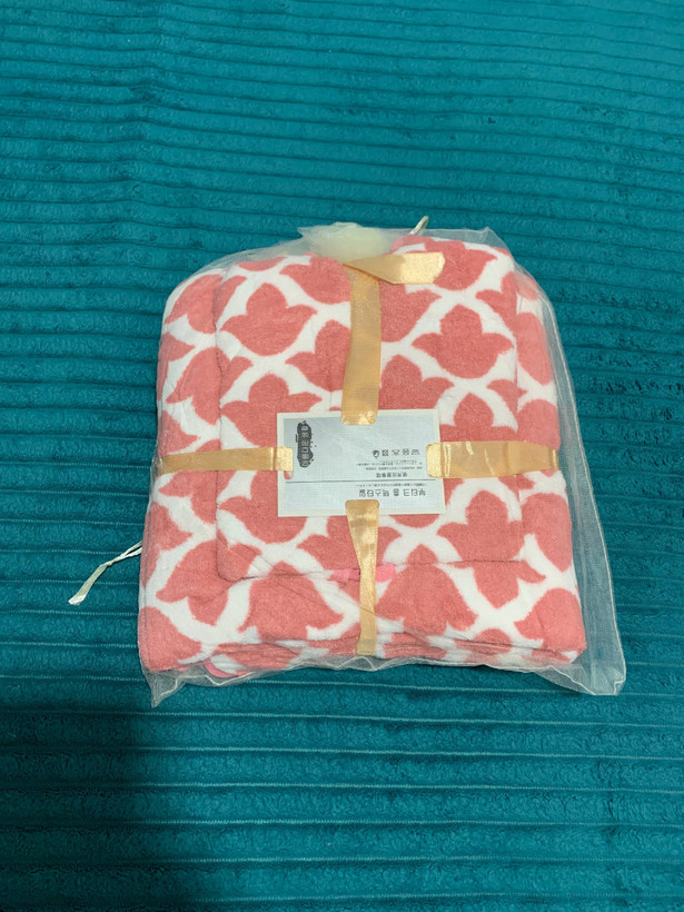 ست حوله حمام و صورت گلدار نرم و آبگیر