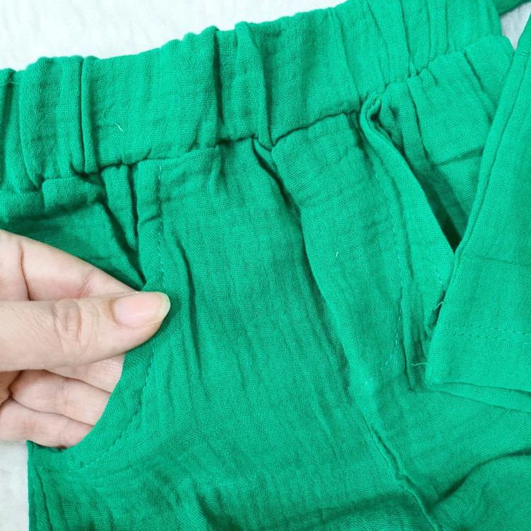 ست تیشرت شورت نوزادی پسرانه دخترانه موسلین