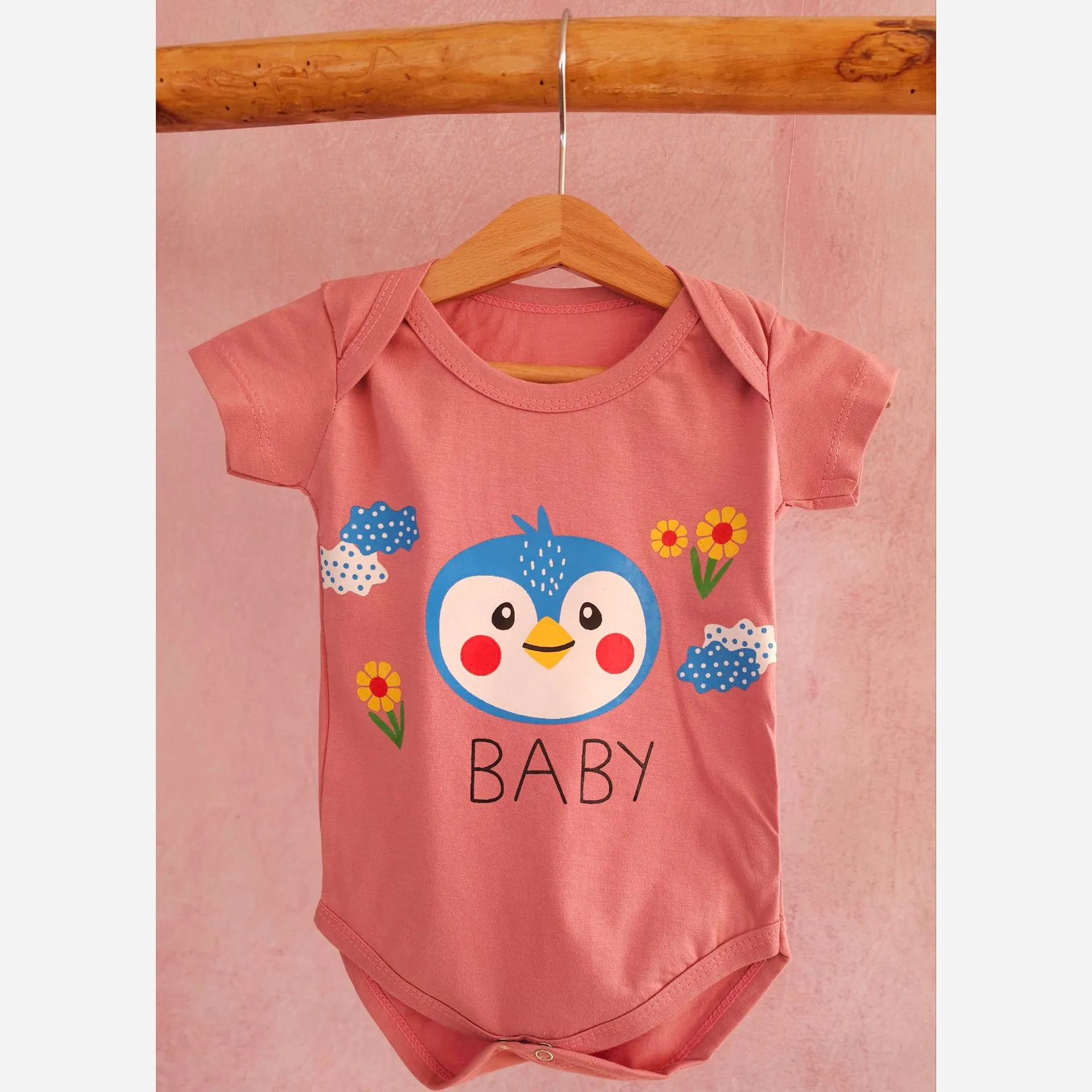 بادی آستین کوتاه نوزادی بادی پسرانه بادی دخترانه ست اقتصادی