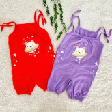 رامپر طرح گربه فضانورد بچگانه جنس پنبه سوپر در شش رنگ جذاب