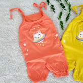 رامپر طرح گربه فضانورد بچگانه جنس پنبه سوپر در شش رنگ جذاب