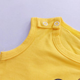 رامپر نوزادی طرح زرافه با کلاه - جنس پنبه صد در صد - مناسب 3 تا 12 ماه