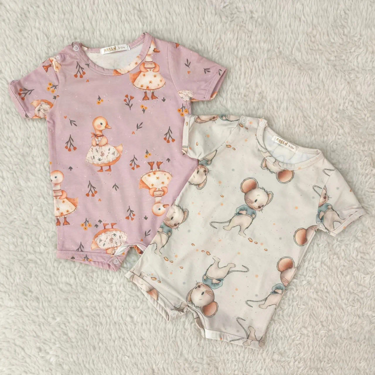 رامپر نوزادی تمام چاپ رامپر دخترانه رامپر پسرانه