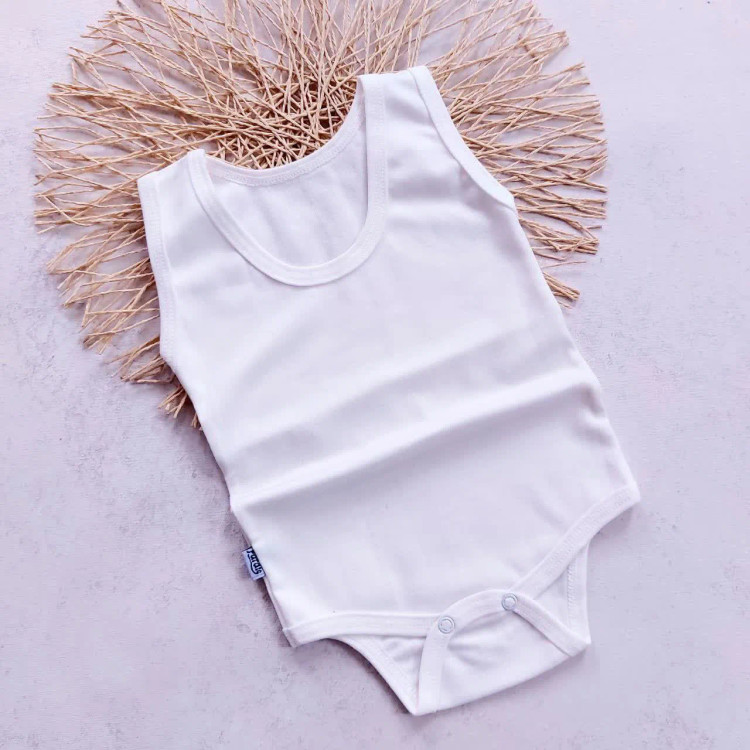 بادی رکابی نوزادی پسرانه و دخترانه پنبه اعلا | سایز 6 ماه تا 3 سال