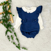 بادی و بلوز مجلسی دخترانه | لباس نوزادی شیک | مناسب 3 تا 18 ماه