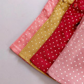 سارافون و شورت دخترانه طرح گل آفتابگردان خالدار نوزاد و کودک