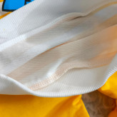 بلوز شلوار پسرانه طرح فیل راه راه نخی پنبه دورس مناسب 1 تا 4 سال