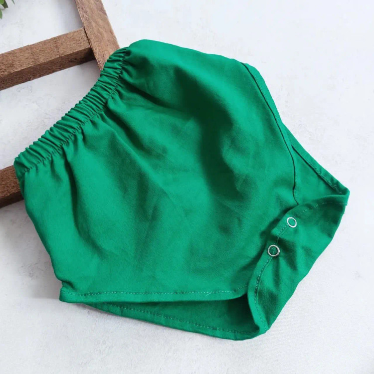 سارافون و شورت دخترانه طرح گل آفتابگردان خالدار نوزاد و کودک