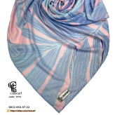 روسری نخی کاستوم طرح آوان سیتو قواره بزرگ 140 سانتیمتر زنانه شیک