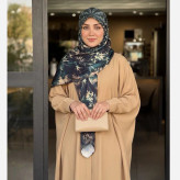 روسری طرح بامبو سه بعدی زنانه | شال و روسری خاص و شیک