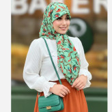 شال نخی طرح حنانه سایز 140 | شال و روسری زنانه شیک و خاص