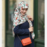 شال نخی طرح حنانه سایز 140 | شال و روسری زنانه شیک و خاص