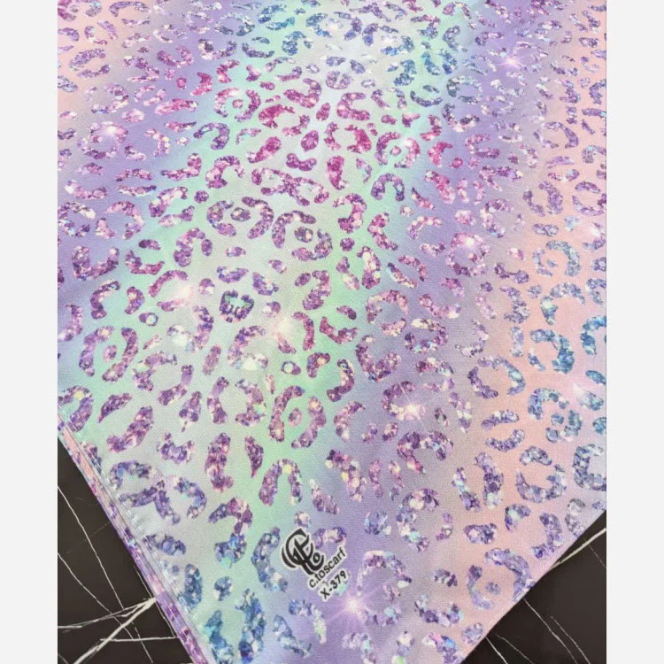 روسری طرح آنجل دخترانه قواره بزرگ شاد و فانتزی