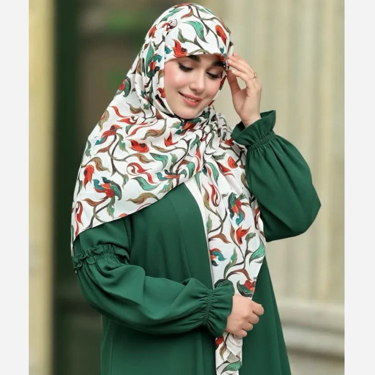 شال نخی طرح حنانه سایز 140 | شال و روسری زنانه شیک و خاص