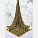 روسری نخی طرح ساناز قواره بزرگ 140 سانتیمتر شیک و خاص