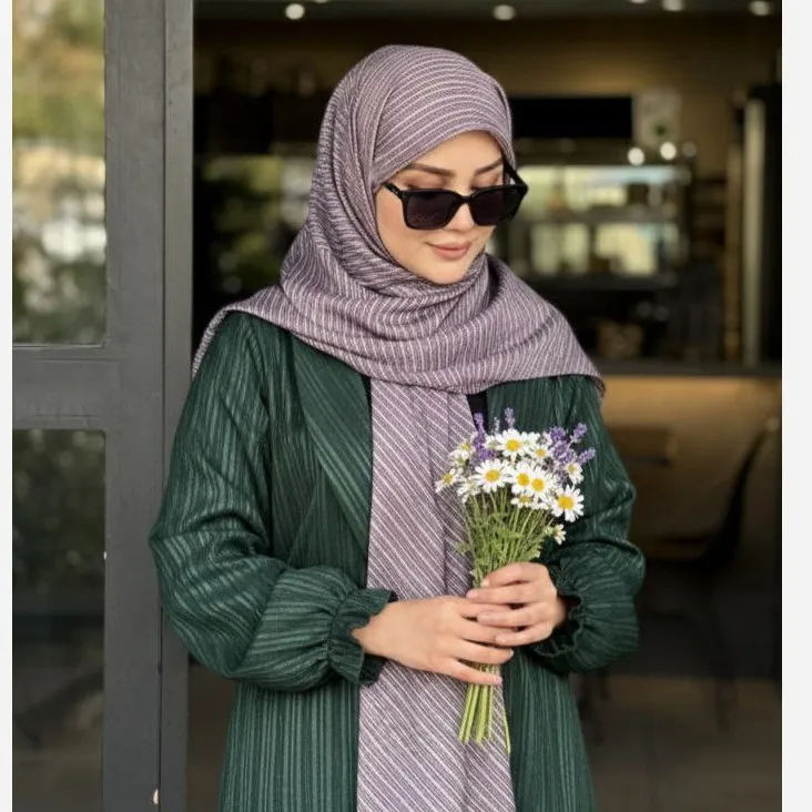 شال و روسری طرح دیپلمات ریز نخ کاستوم سایز 140 زنانه شیک