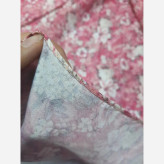 روسری نخی طرح نسترن سایز 140 - شیک و زیبا مناسب استایل شما