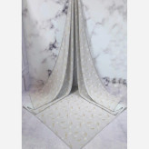 روسری طرح تارا قواره 140 دور چرخ دوز زنانه شیک و مجلسی