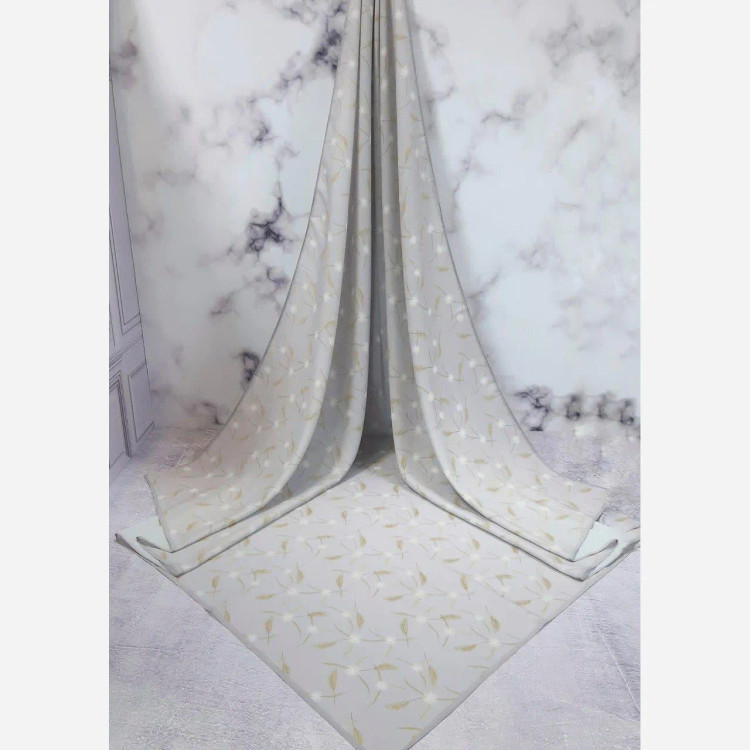 روسری طرح تارا قواره 140 دور چرخ دوز زنانه شیک و مجلسی