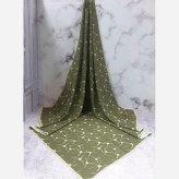 روسری طرح تارا قواره 140 دور چرخ دوز زنانه شیک و مجلسی