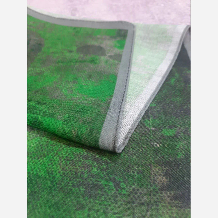 روسری طرح پتینه قواره 140 نخ کاستوم چرخ دوز لیز نیست