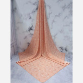 روسری طرح تارا قواره 140 دور چرخ دوز زنانه شیک و مجلسی