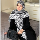 روسری زنانه طرح ختن کد 140، خاص و شیک، مناسب استایل روز