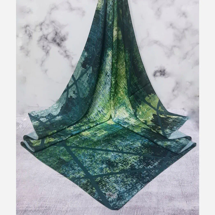 روسری نخ کاستوم طرح هیوا