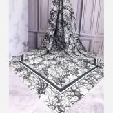 روسری زنانه طرح ختن کد 140، خاص و شیک، مناسب استایل روز