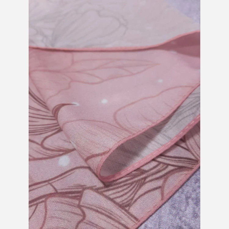 شال نخی طرح ندا قواره بزرگ 140 سانتیمتر زنانه شیک و لطیف