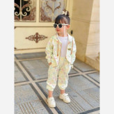 سویشرت شلوار بهاره دخترانه غواصی ست عیدانه 2 تا 10 سال