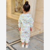 سویشرت شلوار بهاره دخترانه غواصی ست عیدانه 2 تا 10 سال