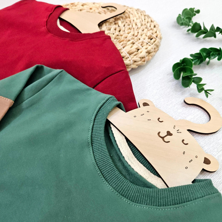 پلیور دورس پنبه لاکرا پسرانه و دخترانه طرح رنگی شیک مناسب 1 تا 9 سال