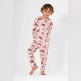 ست لباس راحتی پسرانه طرح هواپیما | لباس خانگی کودک | پنبه با کیفیت