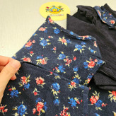 ست کت و سارافون دخترانه طرح گلدار | لباس مجلسی کودک | سایز 2 تا 10 سال