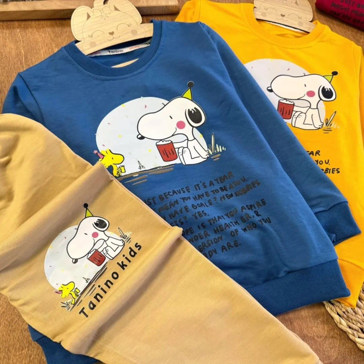 بلوز شلوار پسرانه عیدانه ست پسرانه بهاره 4 تا 8 سال