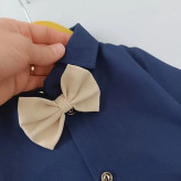 ست مجلسی ساسبند پسرانه 4 تکه عیدانه پیراهن شلوار ساسبند پاپیون 4 تا 12 سال