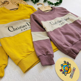 بلوز دورس پسرانه طرح Christian Dior مناسب 2 تا 10 سال