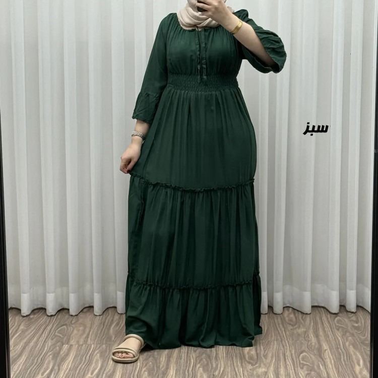 پیراهن ساحلی زنانه مدل پرنسسی کد 1749