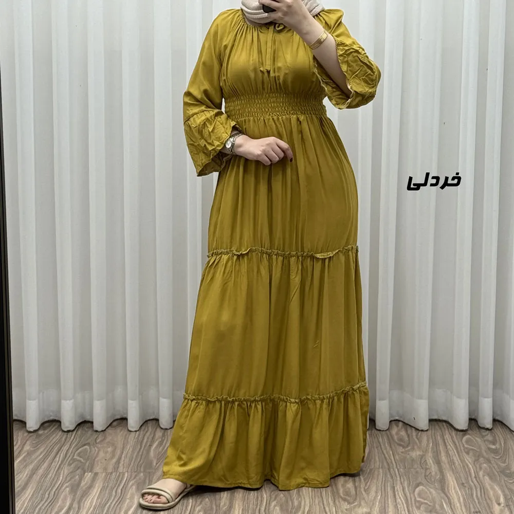 پیراهن ساحلی زنانه مدل پرنسسی کد 1749